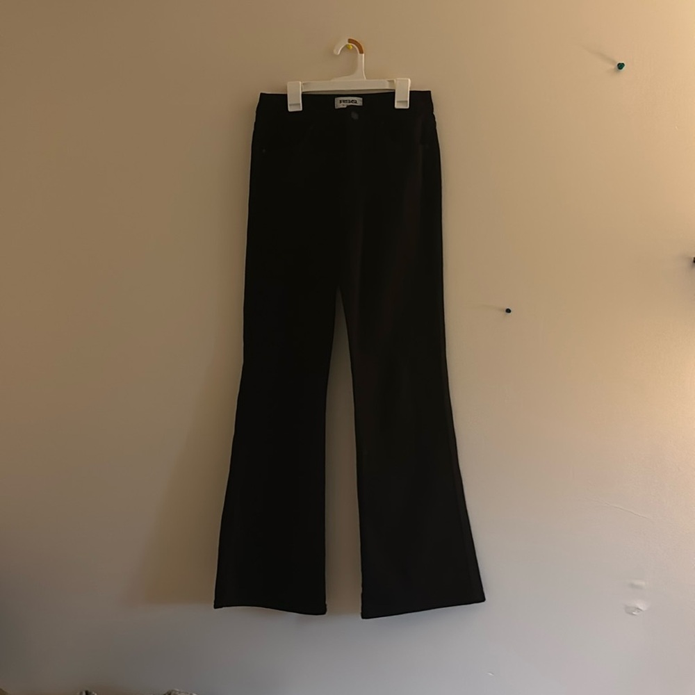 black RSQ- Tilly’s high rise flare jeans